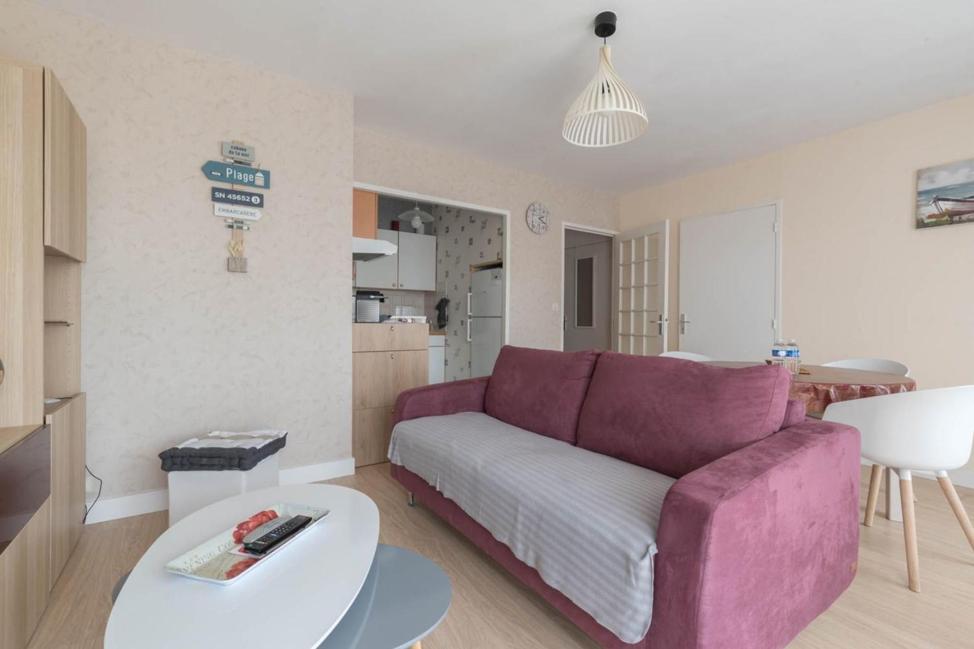 Appartement à 350m de la plage de M Hulot Saint-Nazaire  Exterior foto